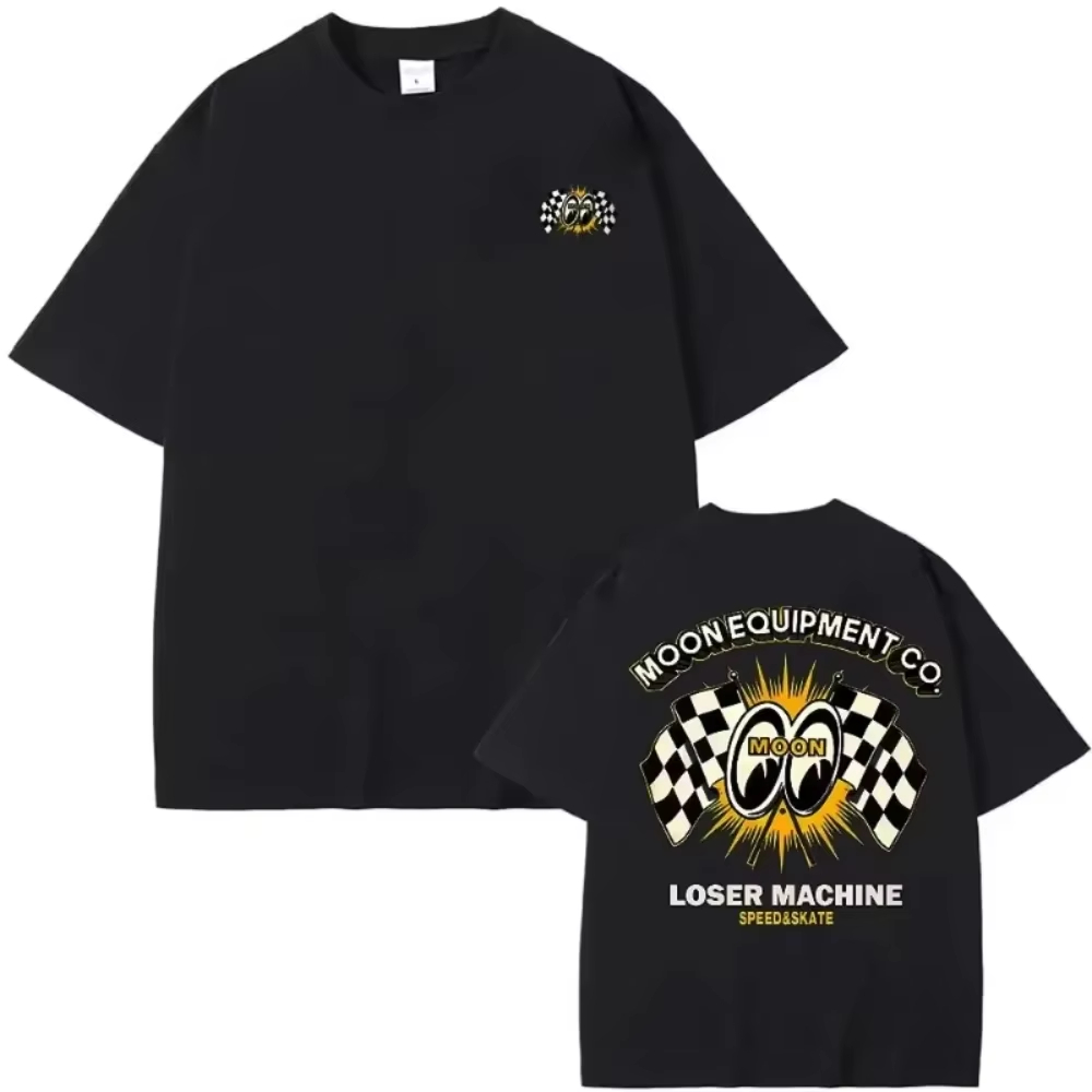 Streetwear Brand Clothing - Camiseta 2026 Red Roadster Moon Modificada