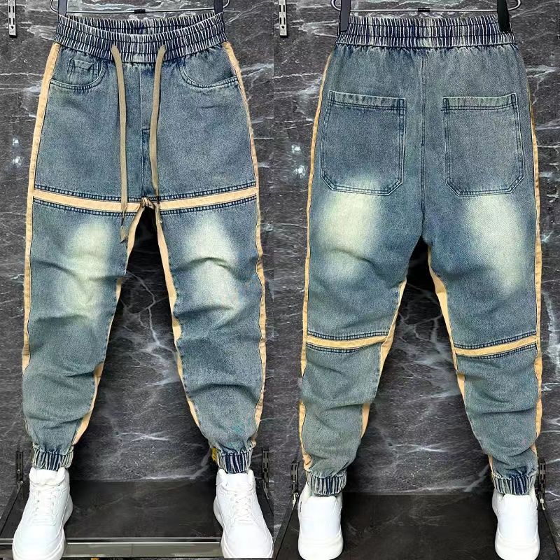 Calça jeans harém azul masculi - Streetwear Brand Clothing avaliação e preço